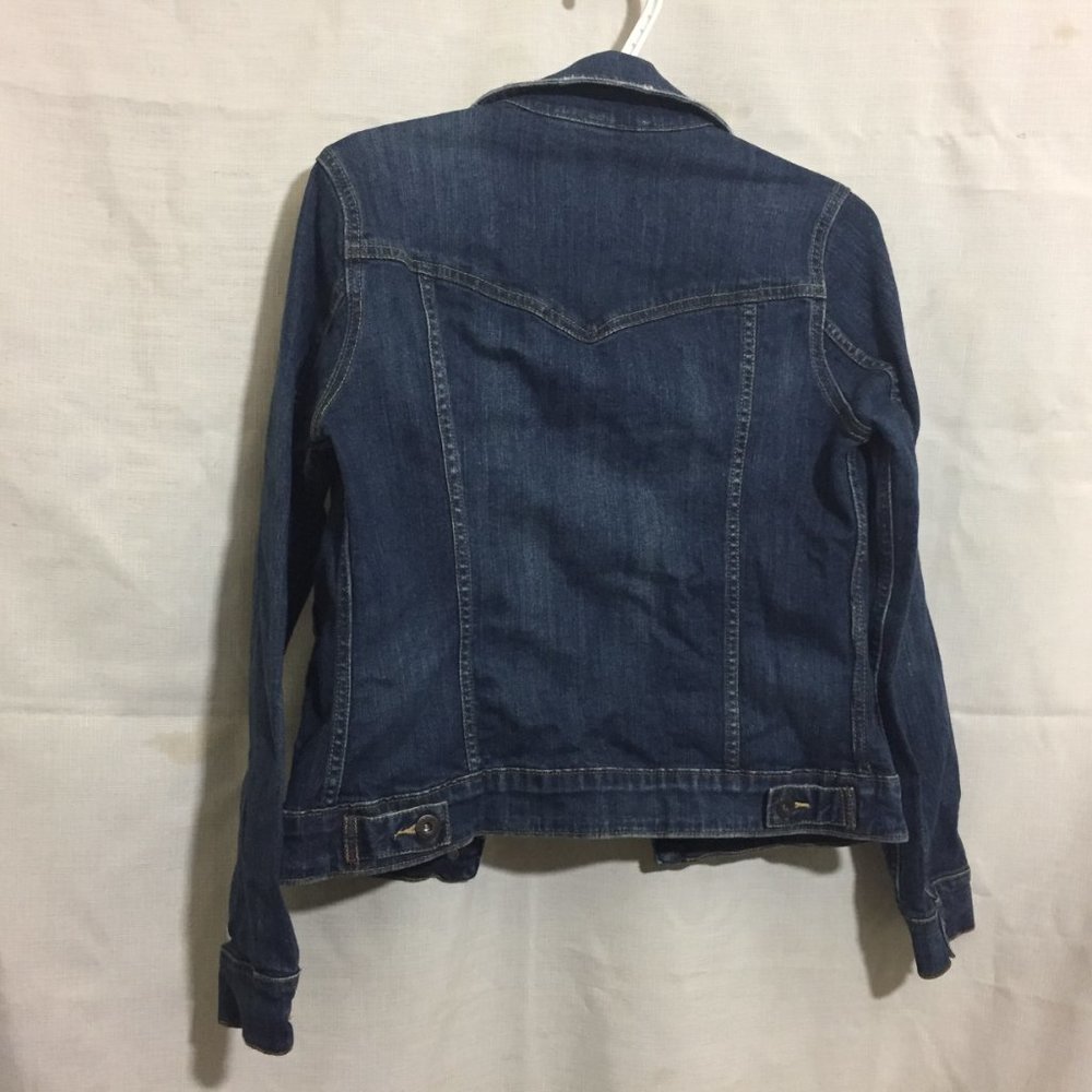 Levi's Blue Denim Jacket Small - Picture 2 of 10